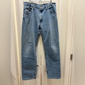 Wrangler Men’s Light Blue Denim Jeans 34X32